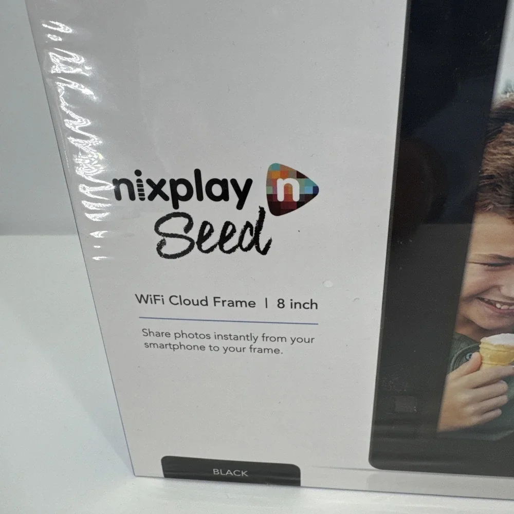 8-Inch‎ Digital Smart Picture Frame with WiFi, HD IPS Screen New Unopened Black